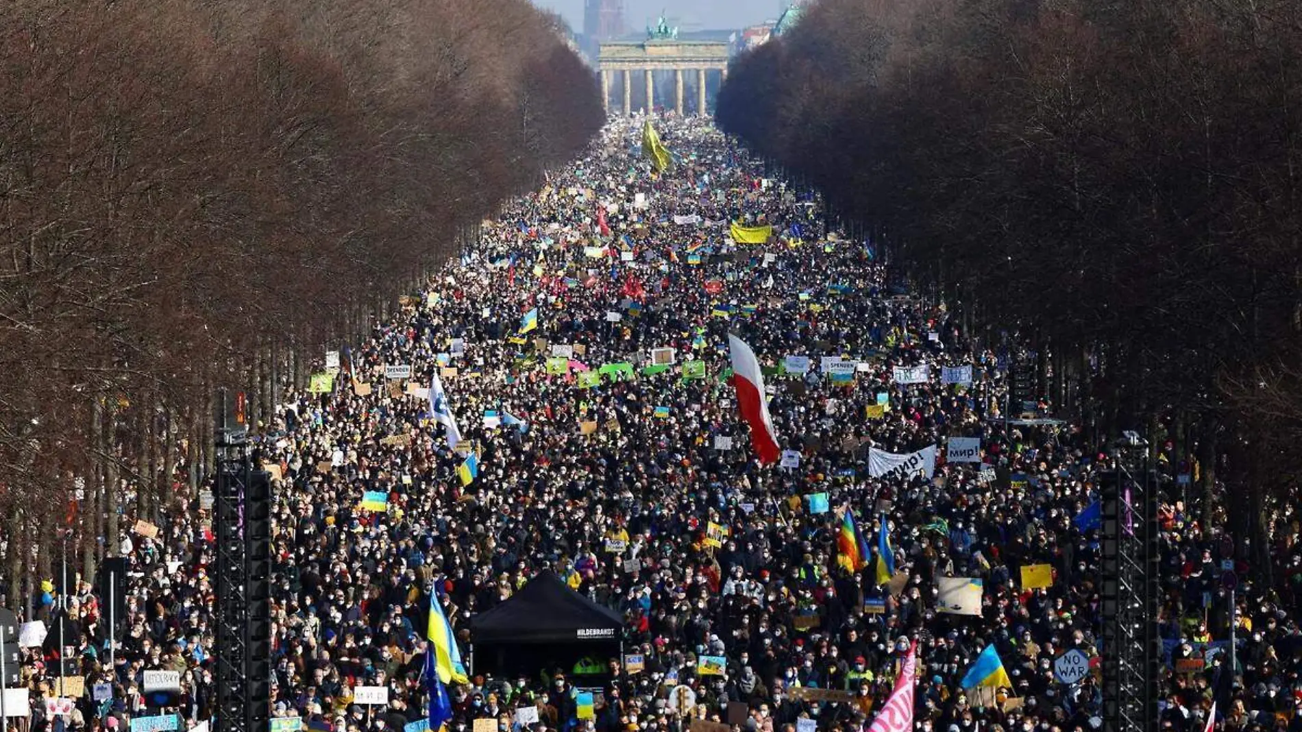 Manifestaciones por Ucrania